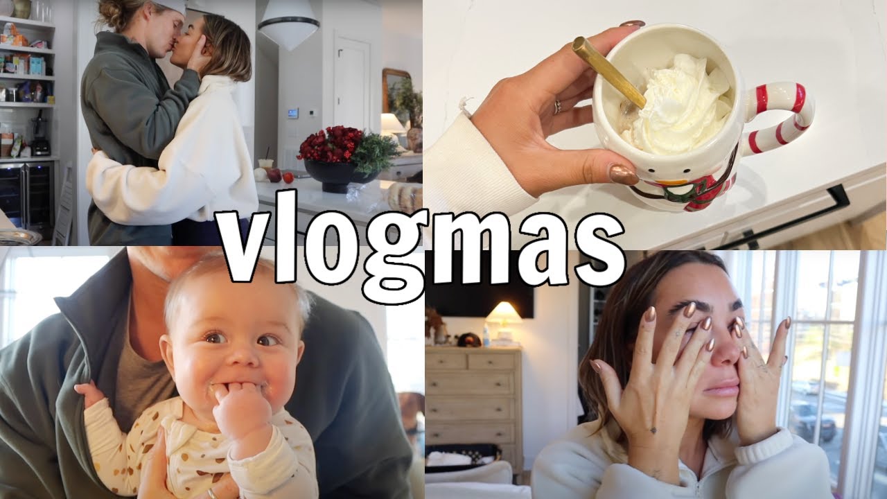 VLOGMAS 6: Crying & Getting Emotional, Behind the Scenes of Work, Motivational Chat | Julia & Hunter