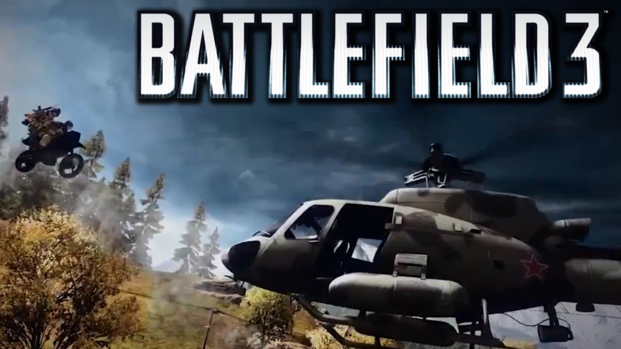 Battlefield 3 - Snajper w lesie