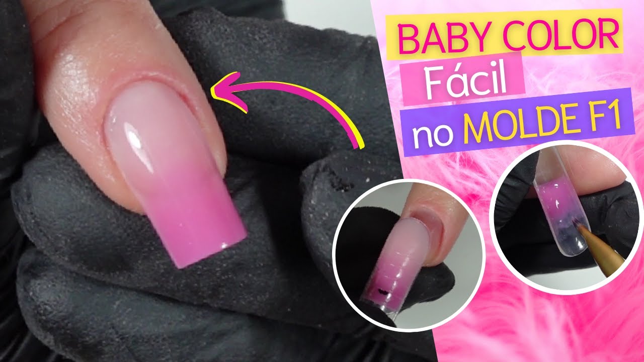 BABY COLOR Fácil no MOLDE F1 - Como Fazer