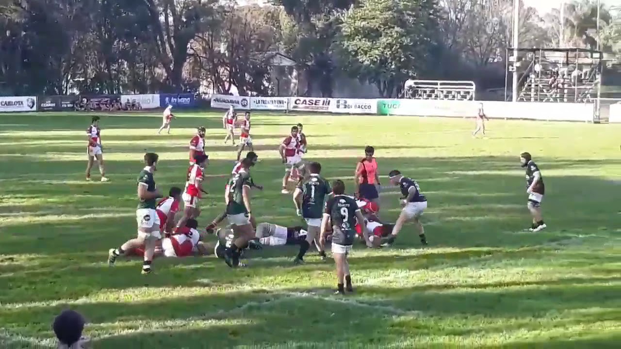 Try del Jockey de Salta vs Tucum&aacute;n Rugby #TRNOA