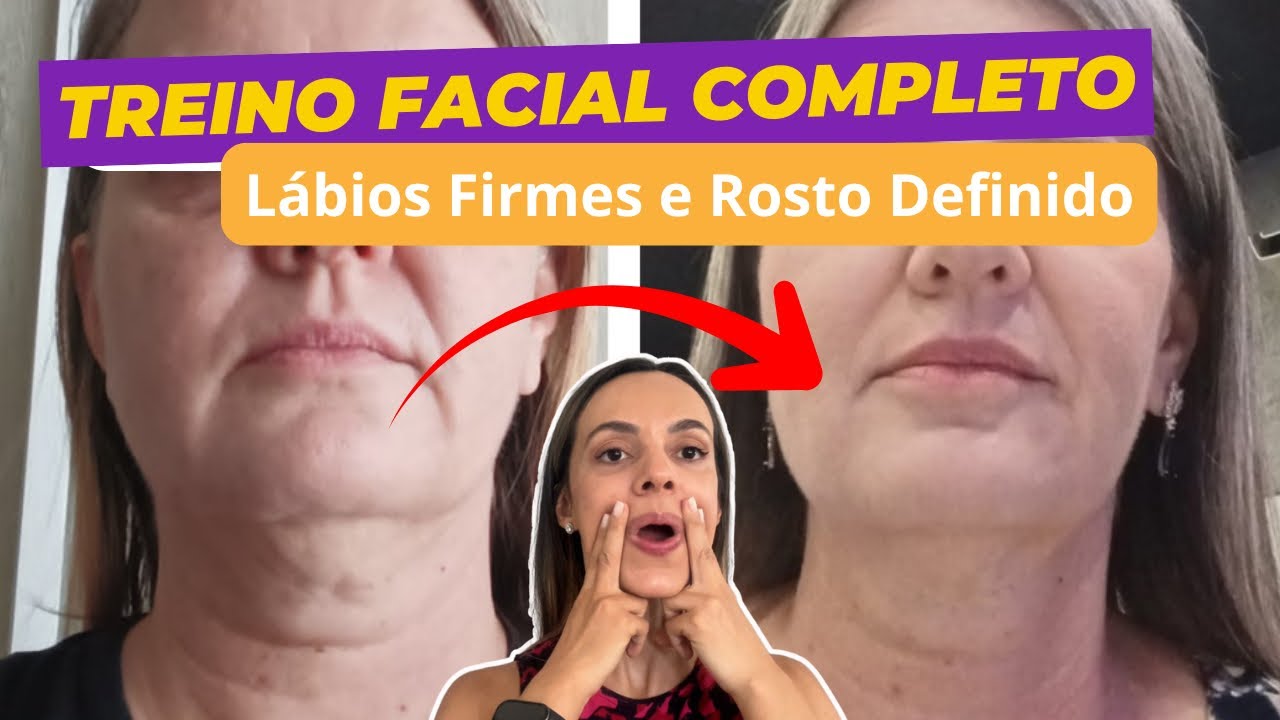 O Treino Que Define a Boca e Acaba com a Flacidez — Ginástica Facial Poderosa