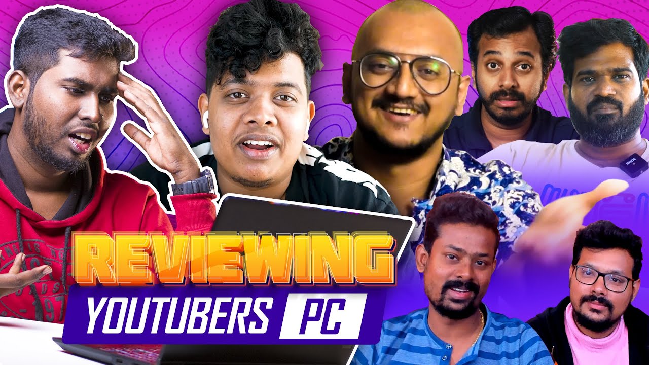 REVIEWING YouTuber's PC SETUP @irfansview1 @tamilgaming @V2KPhotography @metamonkeystv @PlipPlip