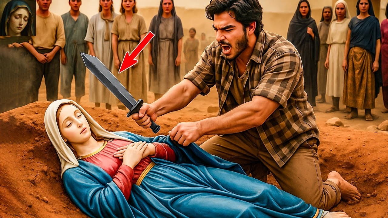 CLAVÓ UN CUCHILLO EN LA VIRGEN MARÍA… Y LO QUE OCURRIÓ DESPUÉS FUE UN MILAGRO