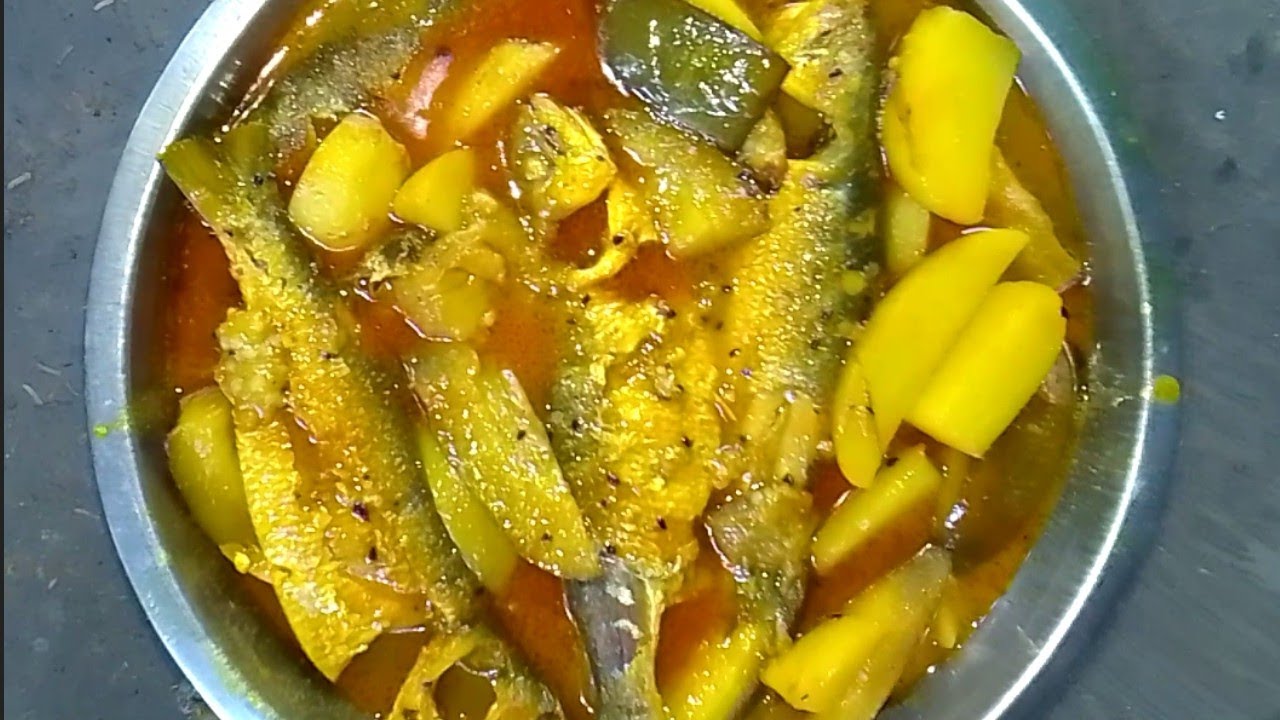 বেগুন,আলু দিয়ে মজাদার ইলিশ মাছ রান্না রেসিপি। Cooking Hilsa fish with eggplant and potatoes.👍🧡🤤🔥