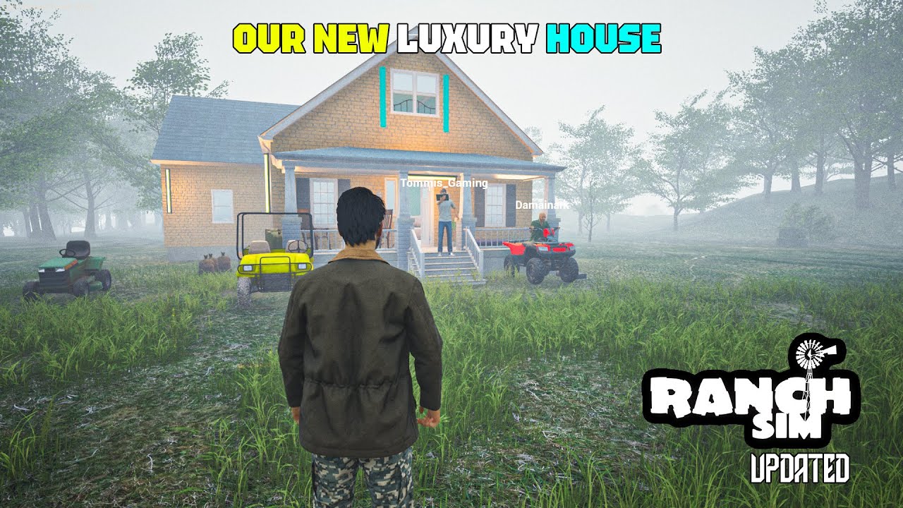 OUR NEW LUXURY HOUSE | Ranch Simulator Malayalam