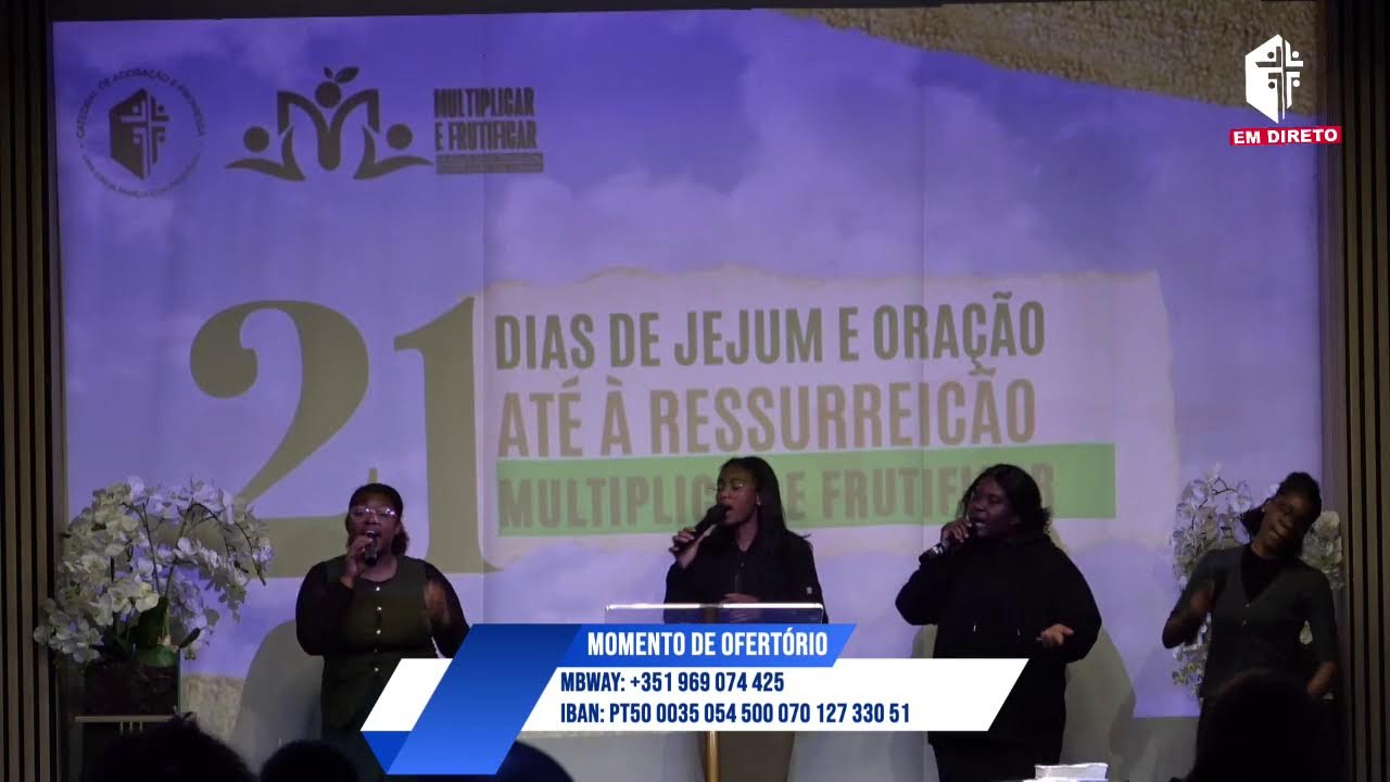 4º DIA DOS 21 DIAS DE JEJUM & ORAÇÃO (ATÉ Á RESSUREIÇÃO)