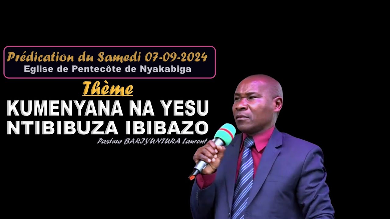 ITANGAZO KU MUNTU AFISE IBIBAZO VYABAYE UMURENGERA - Pasteur BARIYUNTURA Laurent