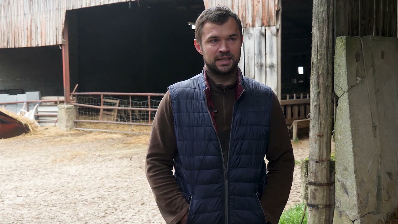 Adrien Veysset, éleveur de brebis & membre du GIEE des éleveurs des coteaux du Sarladais