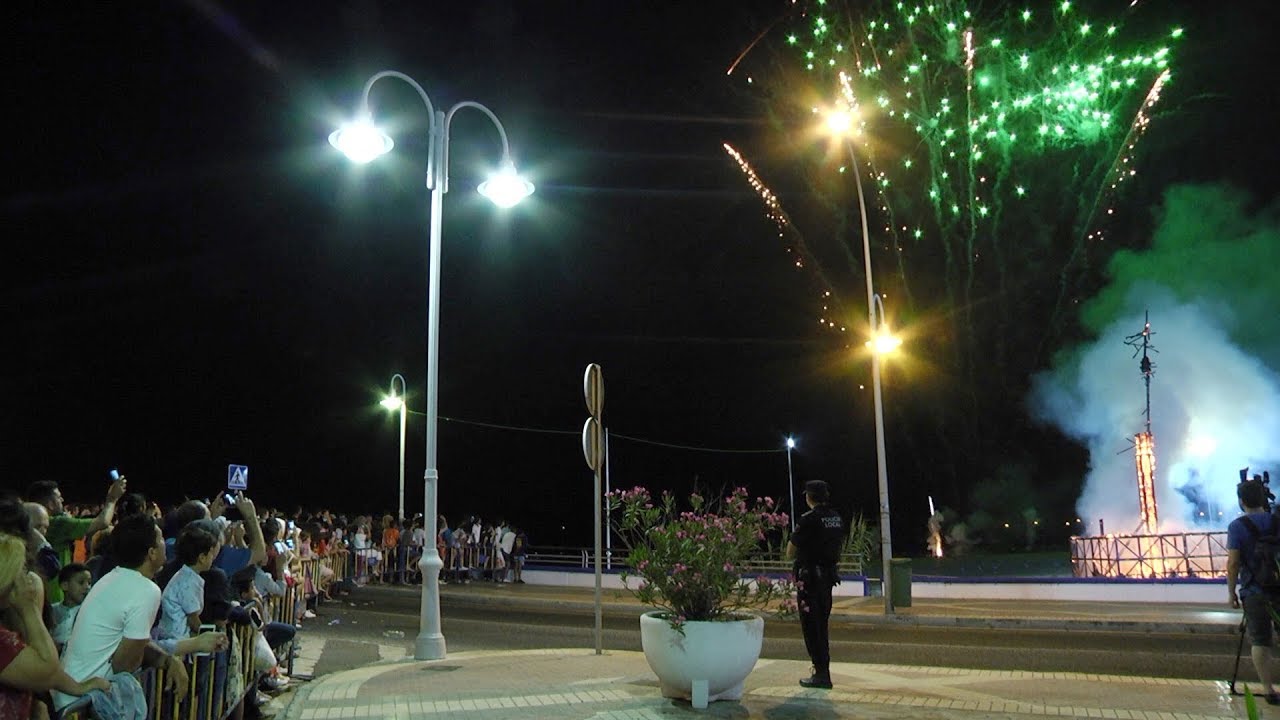Los fuegos artificiales de San Juan, por buen camino