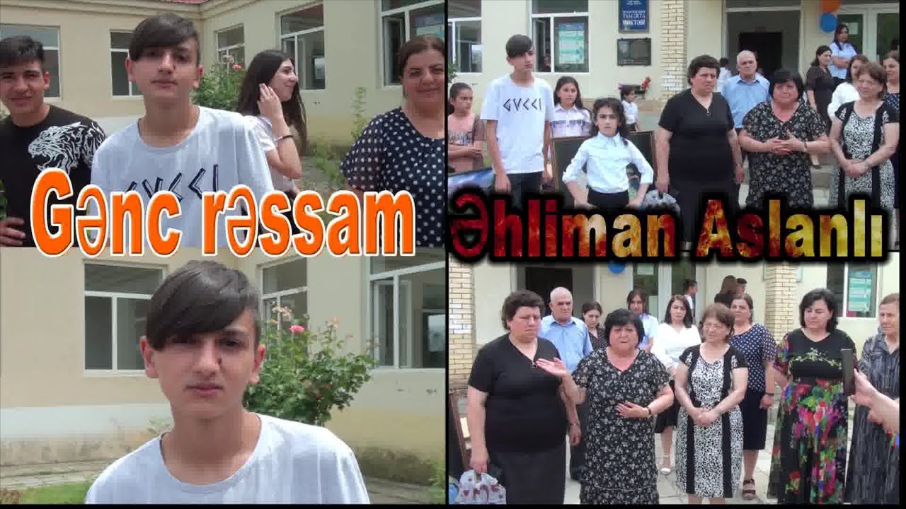 İnçə-Zunud məktəbinin şagirdi Əhliman Aslanlının əl işləri.