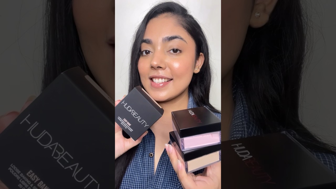 PEACH PIE Huda Beauty Easy Bake, часть 1 #рассыпчатаяпудра #hudabeauty #easybake #nykaa #peach #m...