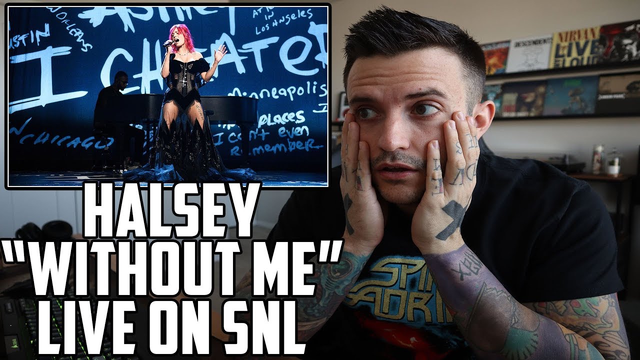 SHE CALLED HIM OUT - Halsey - Without Me Live on SNL Reaction