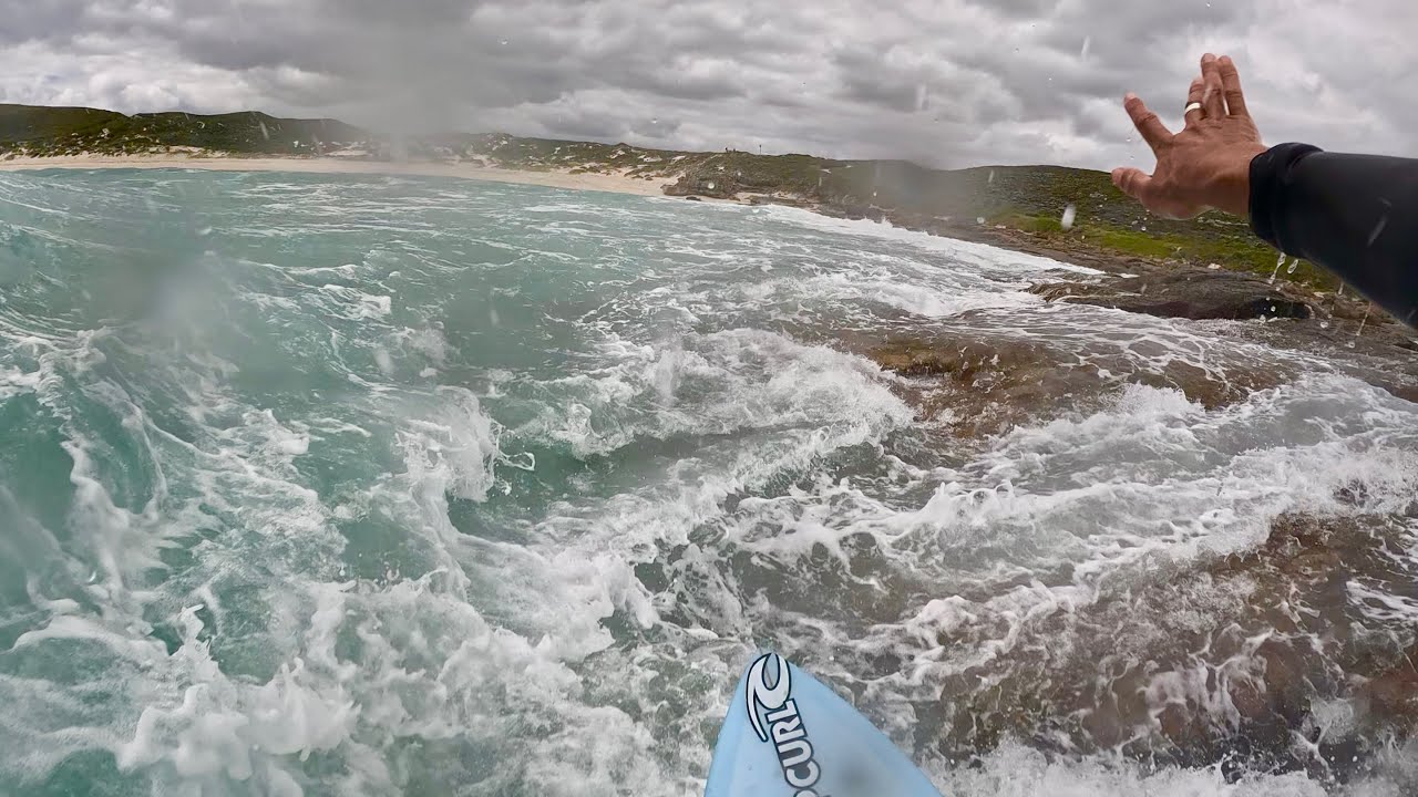 POV Rock Runners || Dark & Stormy Day at W.A.'s Best Point Break