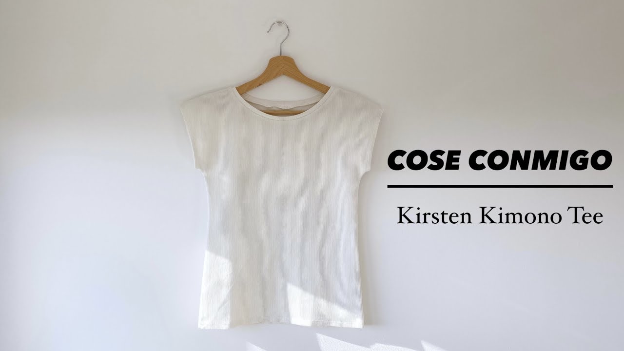 KIRSTEN KIMONO TEE - Videotutorial paso a paso - DIY - COSE CONMIGO