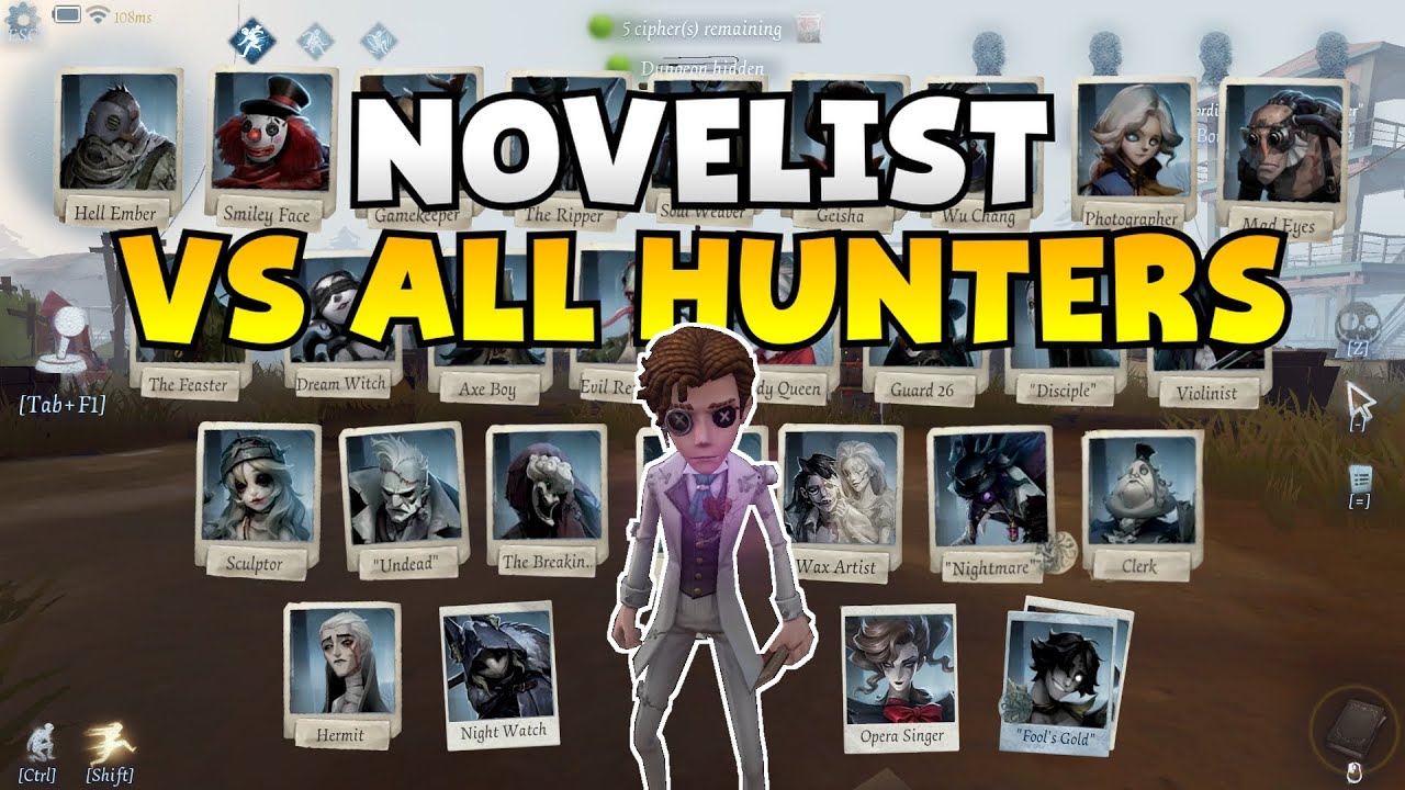 NOVELIST VS ALL HUNTERS