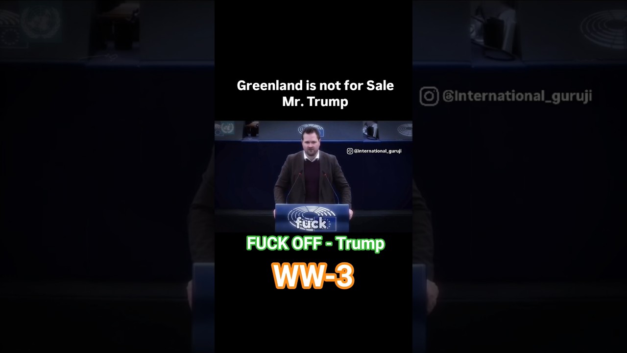 Danish official delivers stern message to Trump about Greenland. 