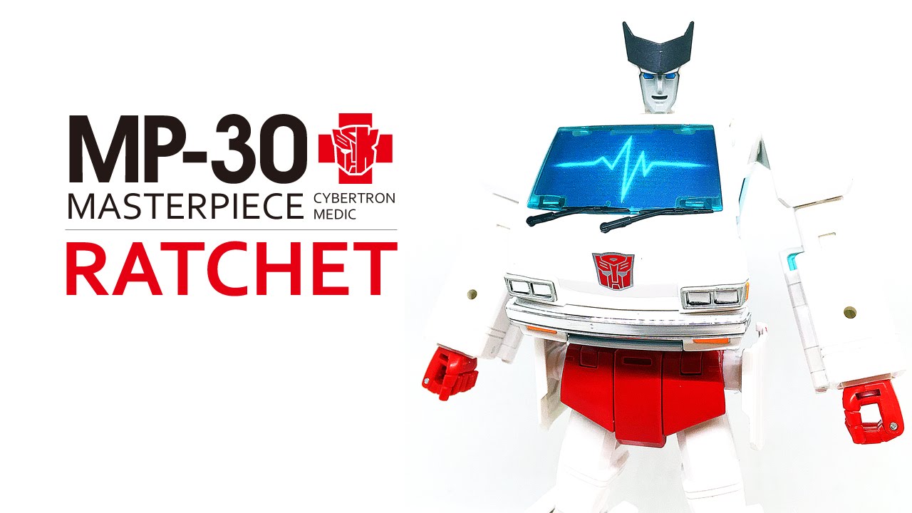KL變形金剛玩具分享09 MP-30 醫官 飛輪 Takaratomy Masterpiece Ratchet