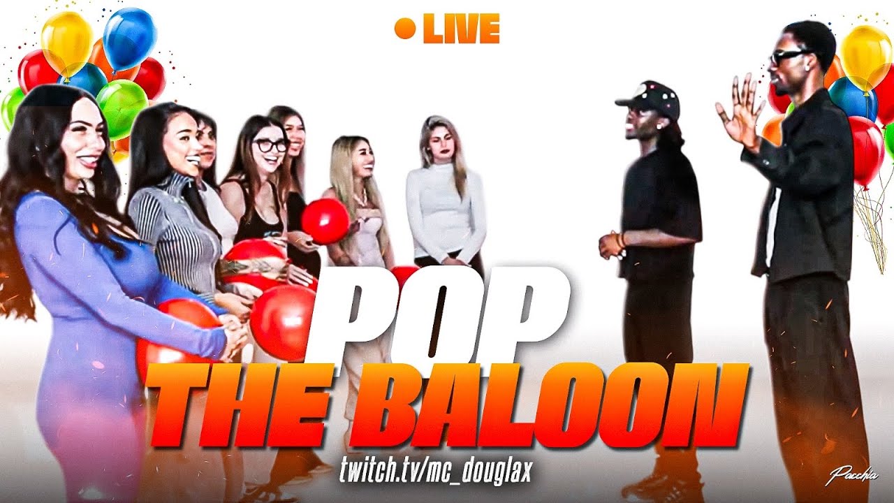 POP THE BALOON IN LIVE con delle ragazze CALDE *HANNO LITIGATO!*