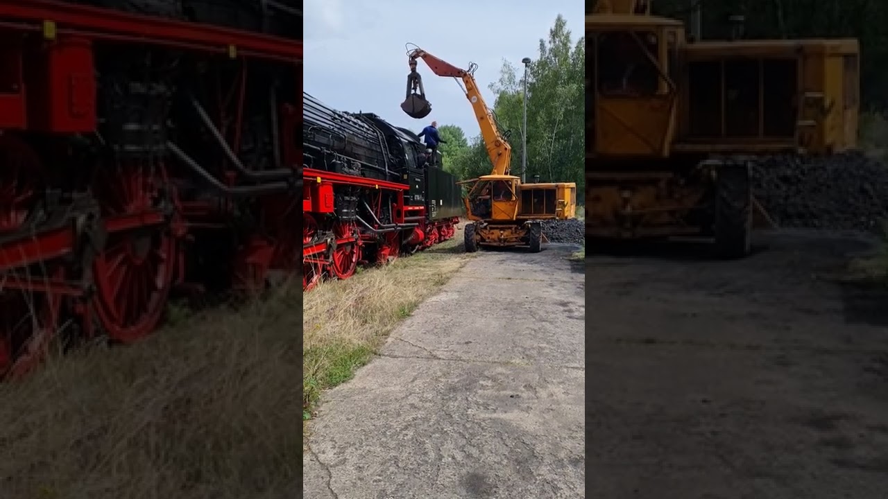 41 1144 bekommt neue Kohle es wird mit T174 geladen
