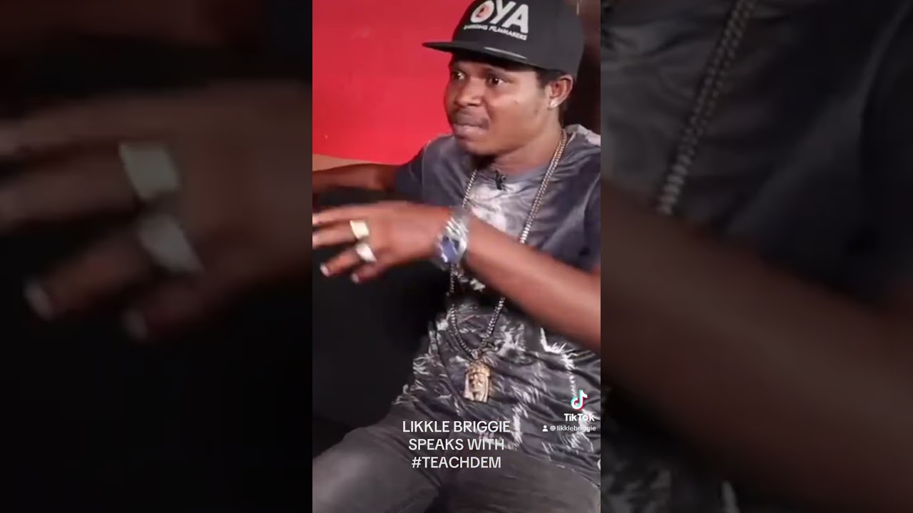 Likkle Briggie on the first time meeting his father Brigadier Jerry #teachdem  #reggae #shorts