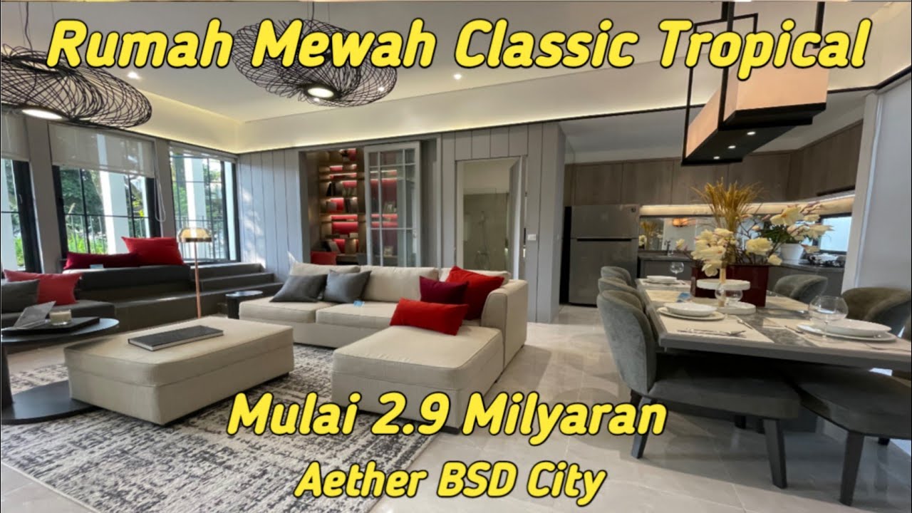 Tropical Classic Luxury House in BSD Cluster Aether