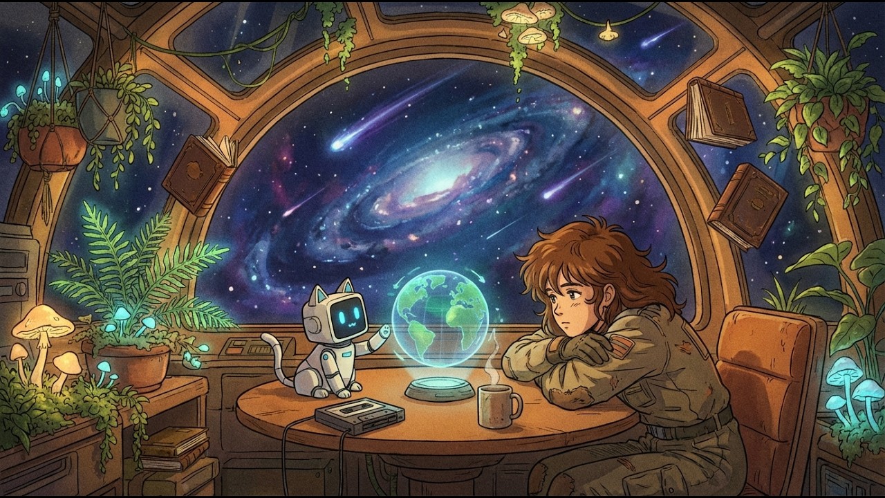 Love Across the Galaxy 🌌💖 Ethereal Lofi for Cosmic Romance & Timeless Dreams