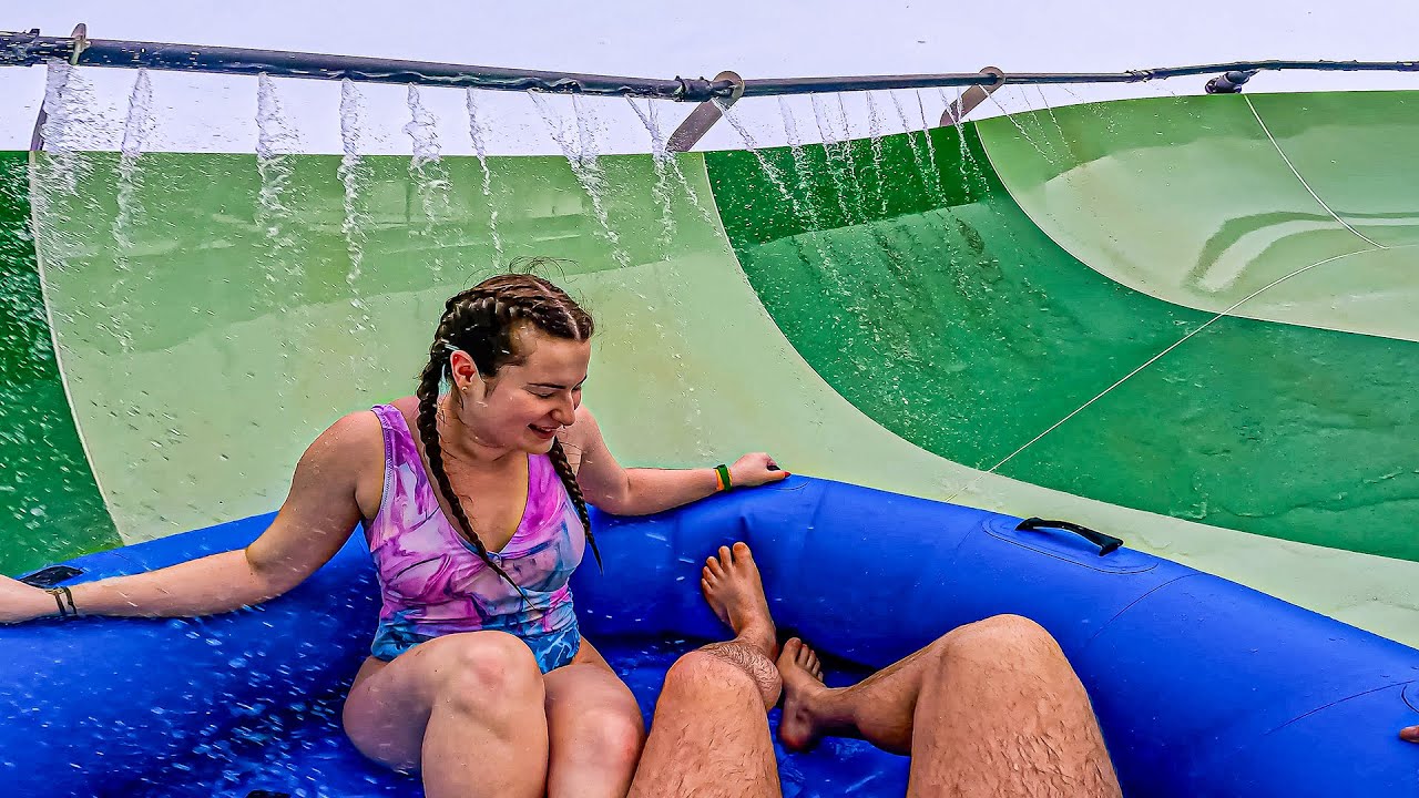 BIG Raft Turbulence Water Slide at Bellewaerde Aquapark