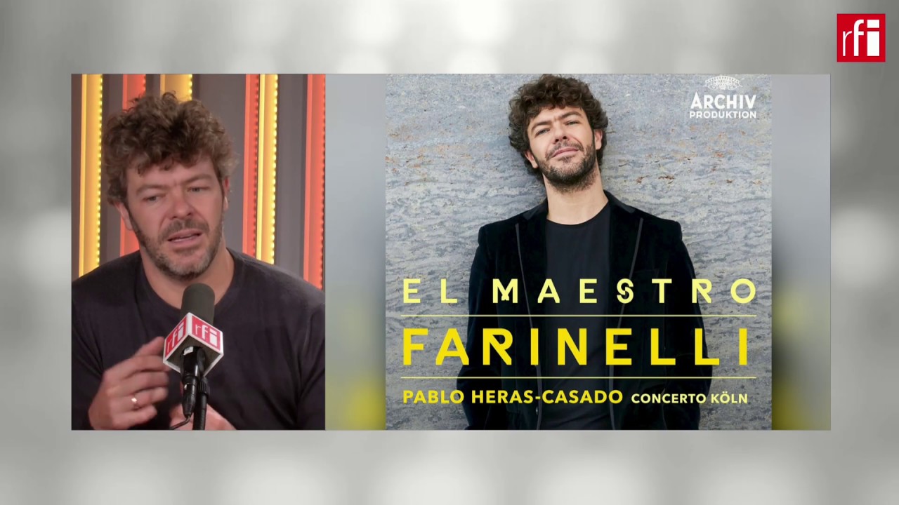 El director de orquesta Pablo Heras Casado con Jordi Batallé en RFI