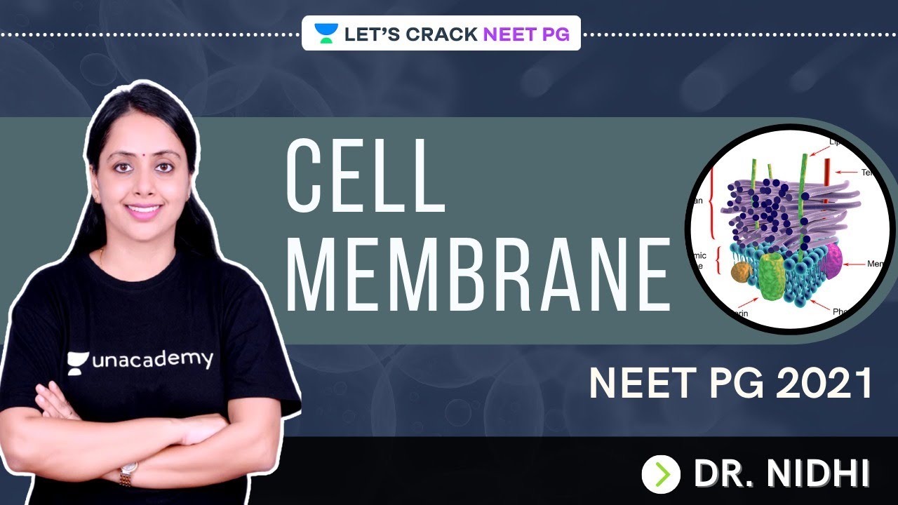 Cell Membrane | NEET PG 2021 | Dr. Nidhi