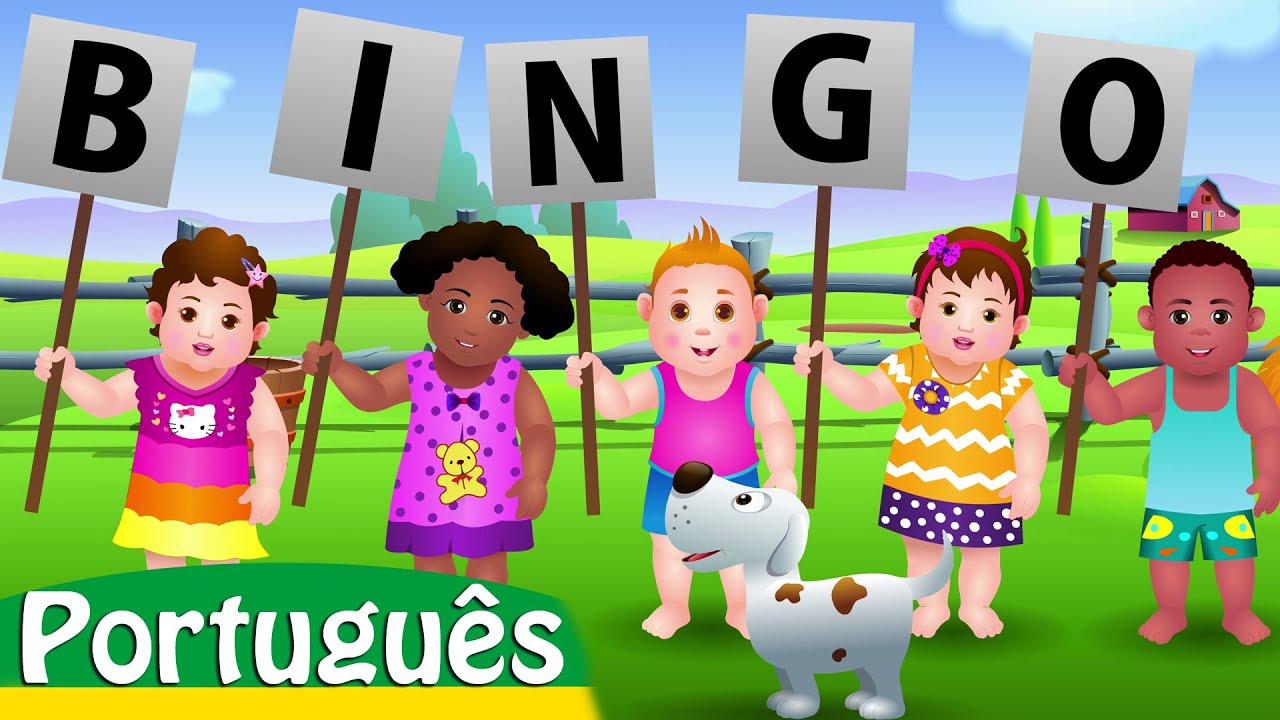 BINGO Canção do Cachorro (Bingo Dog Song) | Canções Infantis em Português | ChuChu TV