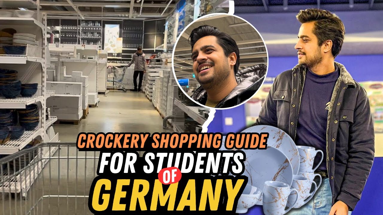 Ultimate Crockery Buying Guide for International Students in Germany.