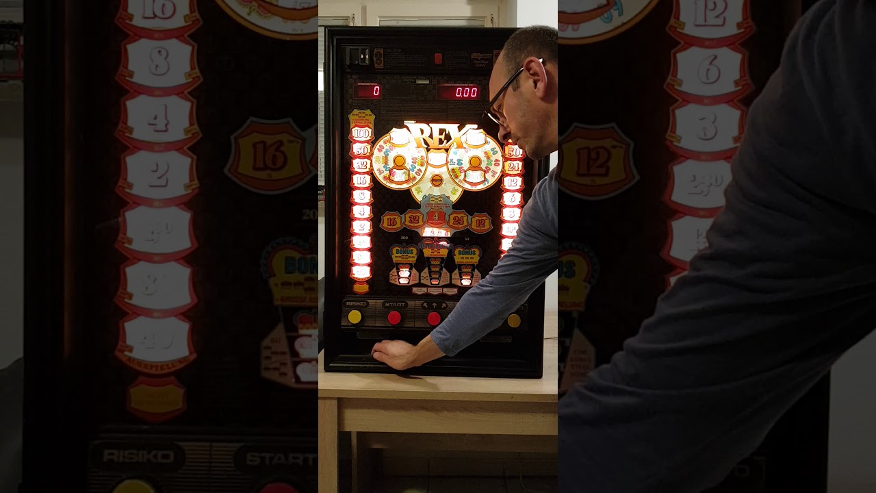 Spielautomat geldspielautomat Merkur bally wulff rex