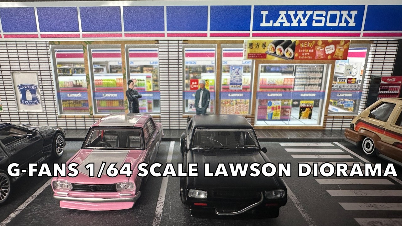 G-FANS 1:64 Scale Lawson Convenience Store Diorama