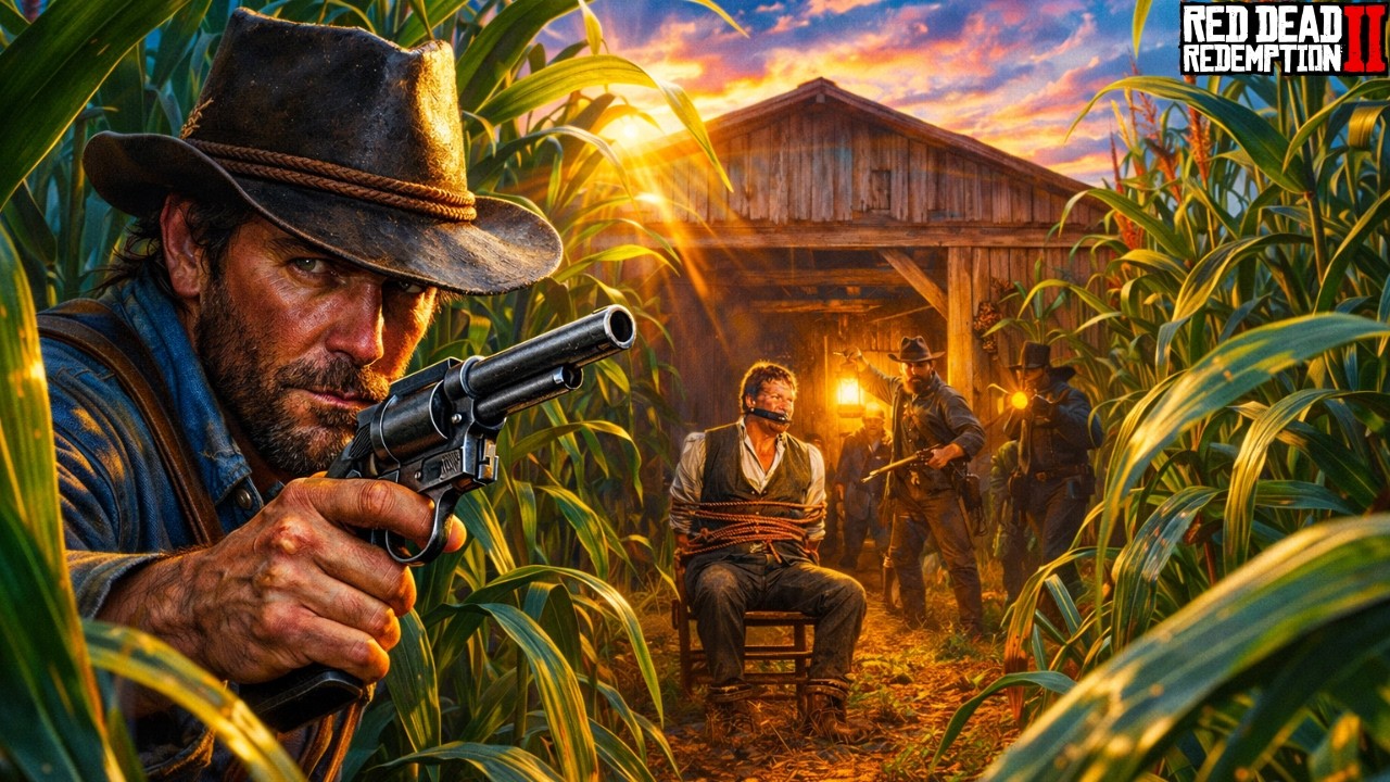 Magicians for Sport – Arthur’s Stealth Cornfield Shootout (RDR2 4K Ultra Realistic)