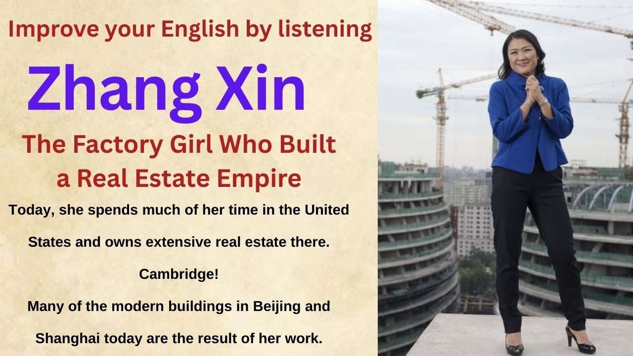 How a Poor girl Became a Real Estate Queen ✳️Improve English through real stories#listeningspeaking