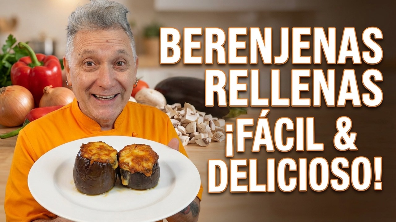 Berenjenas Rellenas: Saludable, Delicioso y Sin Complicaciones