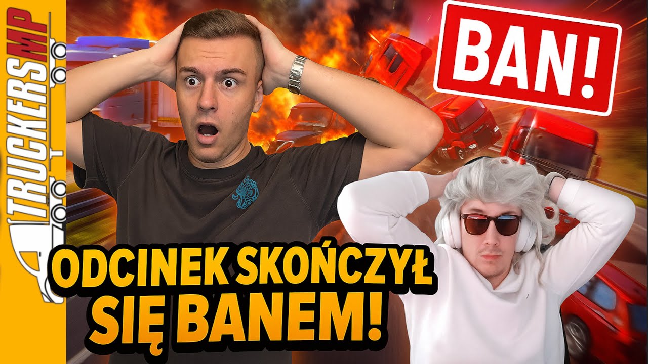 JANINA DOSTAŁA BANA! 🛑 NAJWIĘKSI IDIOCI NA STOP CHAM ALE TO EURO TRUCK SIMULATOR 2