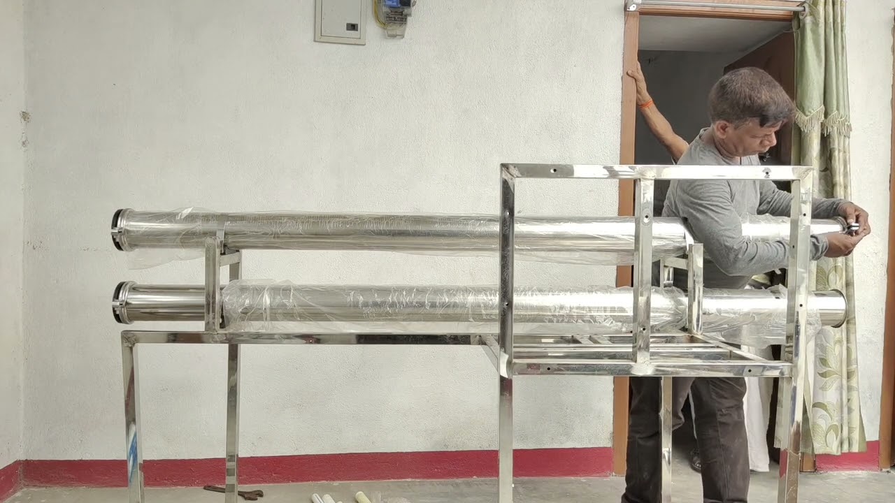 1000 LPH RO PLANT Assembling, Video Part-1