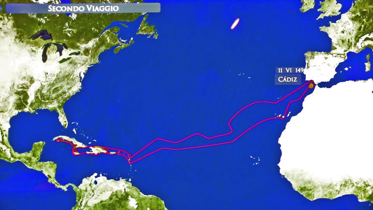 Cristoforo Colombo I viaggi