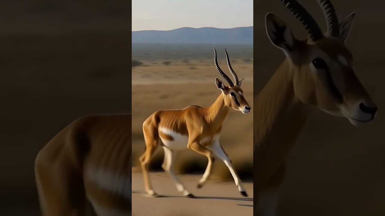 🐐Antelop mamalia berkuku genap, dan herbivora dari famili Bovidae 