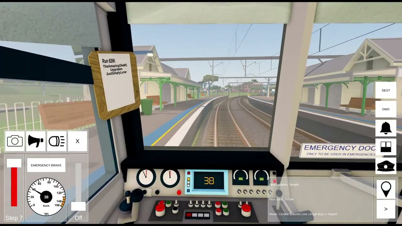 Trainways Tangara  (Suburban) Angel bay - Airport