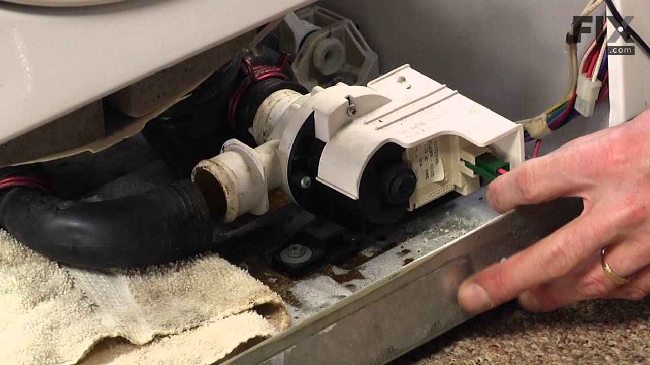 Frigidaire Washer Repair – How to replace the Drain Pump - 120V 60Hz