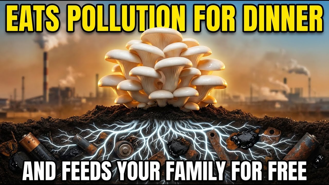 This Mushroom Eats Pollution and Feeds Your Family