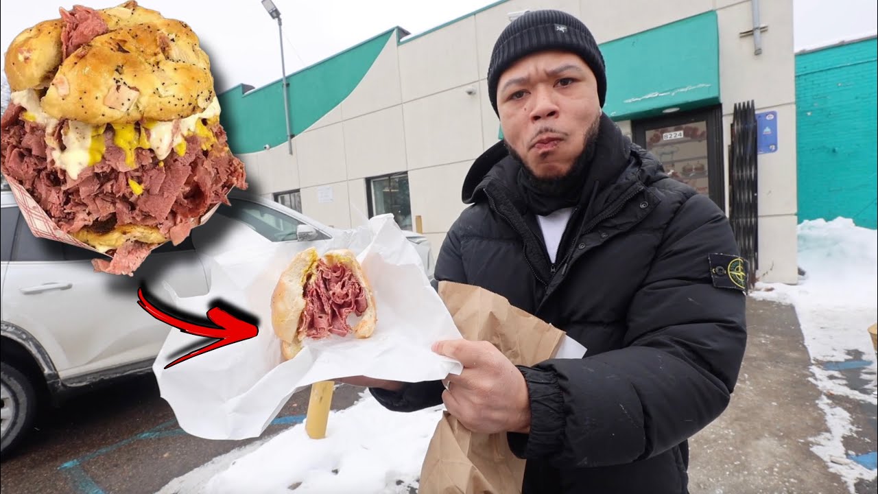 I TRAVELED all the way to DETROIT for Corned Beef SANDWICHES…