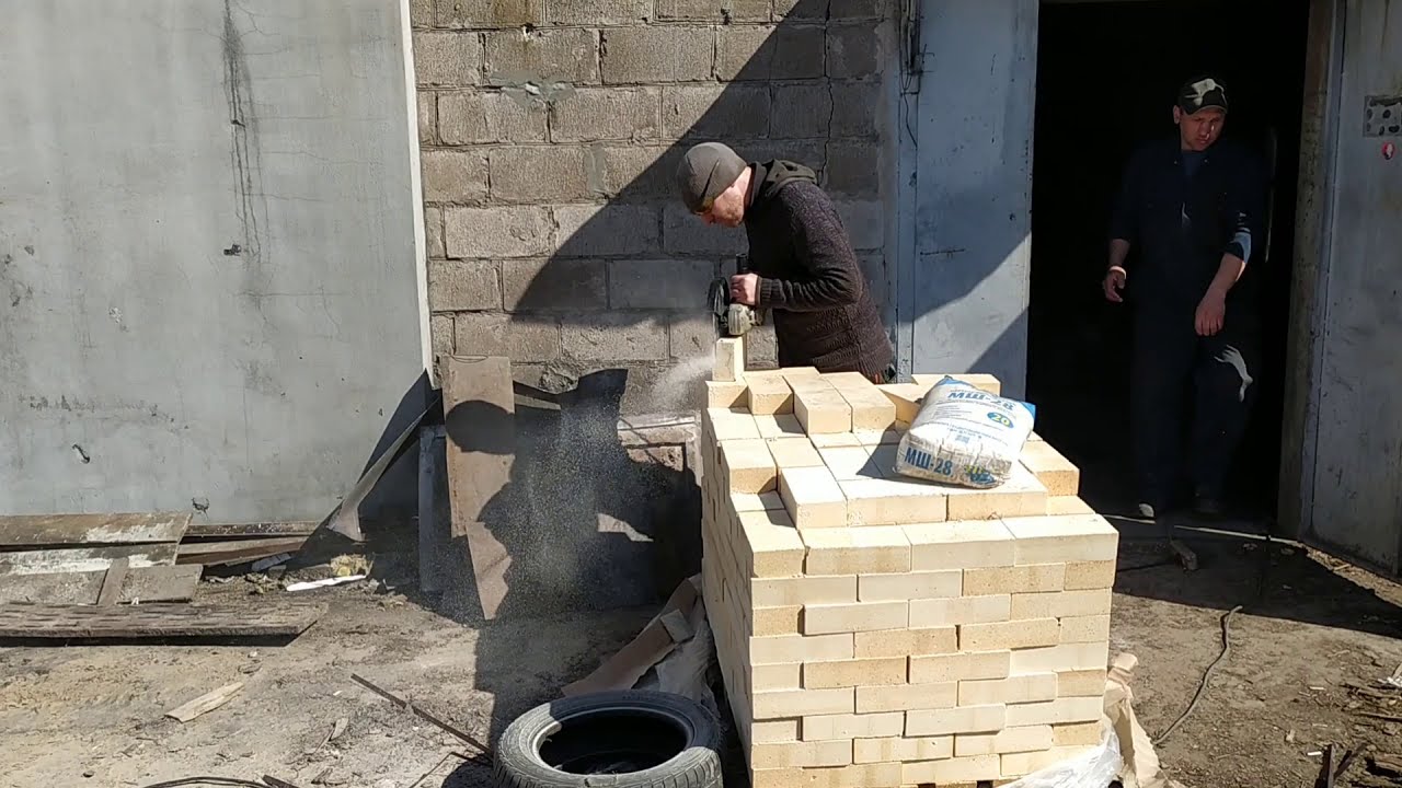 Мегакотёл - футеровка теплогенератора