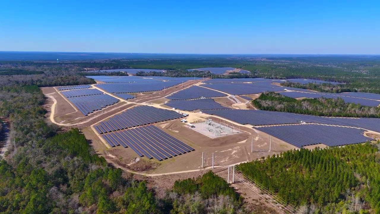 Florida Power and Lights Cotton Creek Solar Power Center