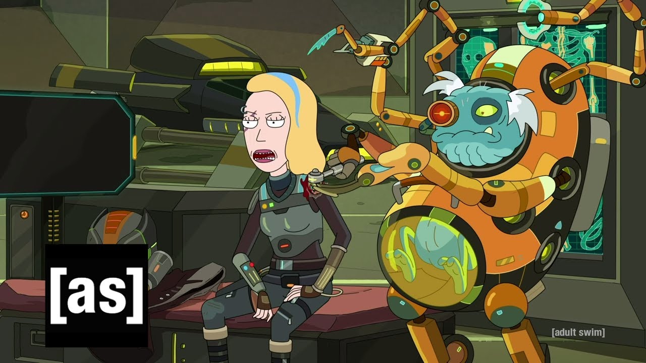 Space Beth and the Rebel Doctor | Rick and Morty | adult swim