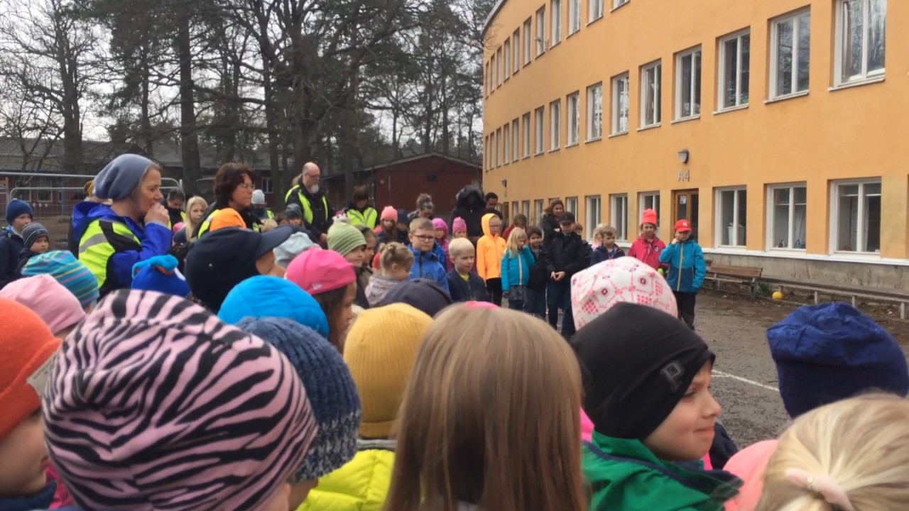 Tyst minut Olovslundsskolan