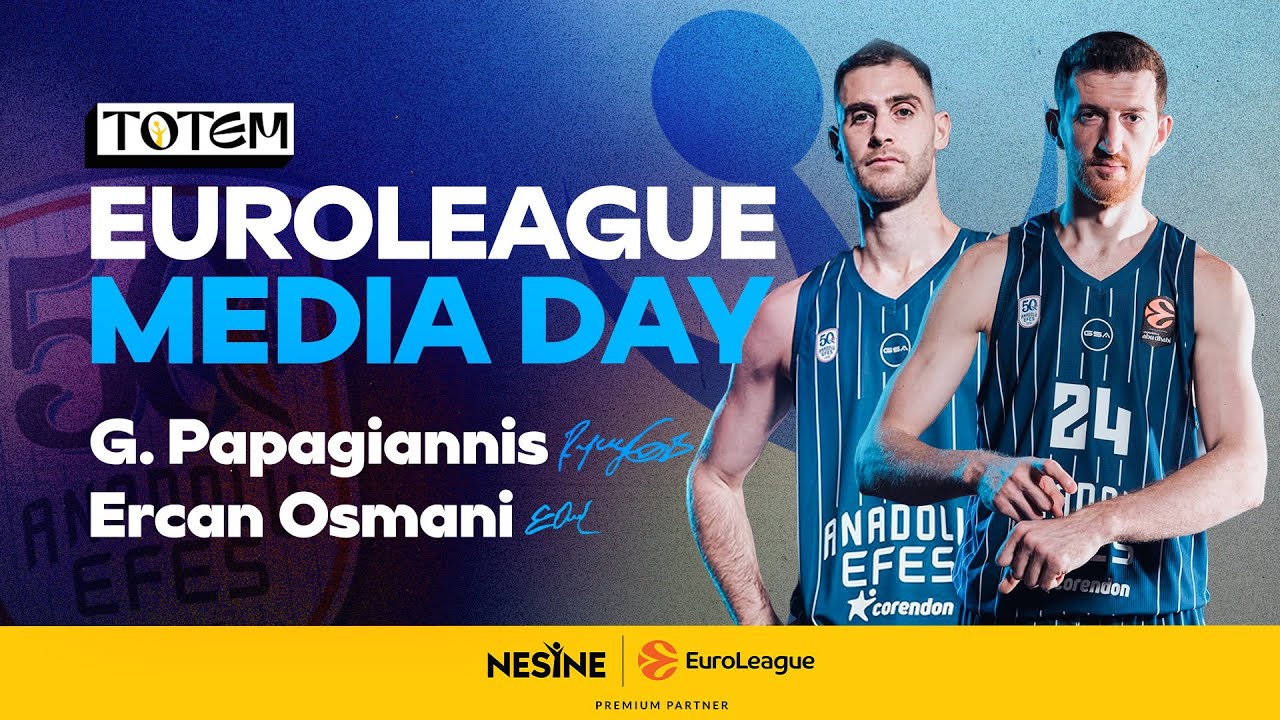 Georgios Papagiannis ve Ercan Osmani ile Özel Röportaj | Anadolu Efes Media Day