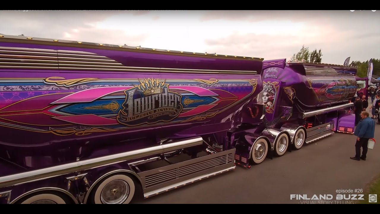 World Biggest Power Truck Show Event in Finland - Best Of Power Truck Show